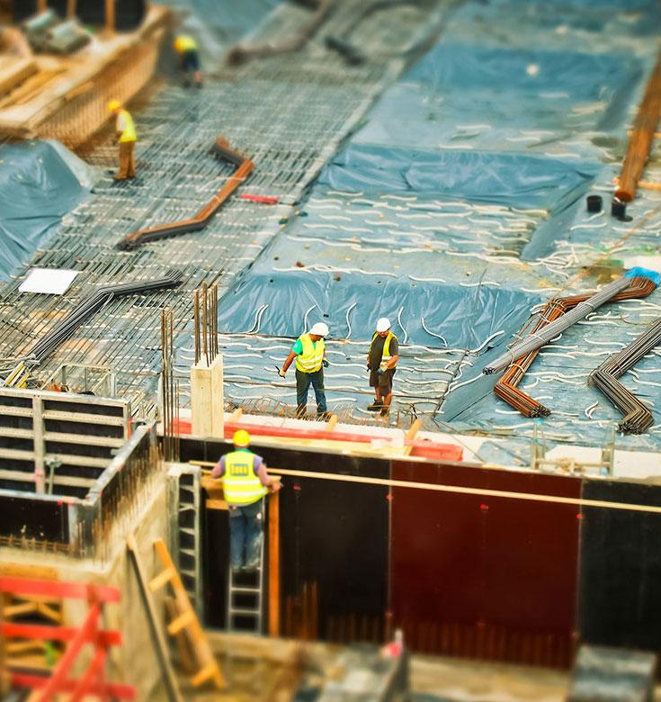 Build machinery